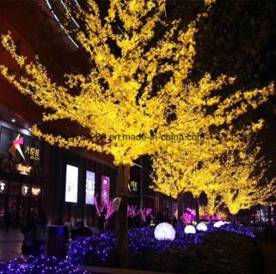 out Door Waterproof LED Ginkgo Leaf Decoration String Light