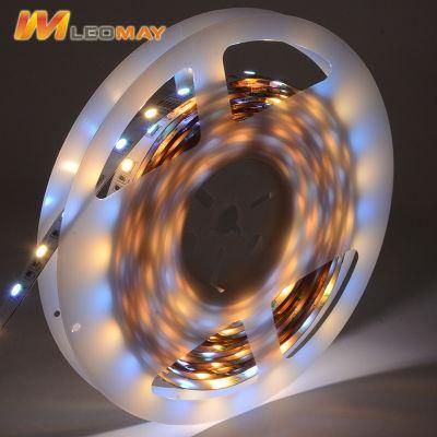 Single Row RGB + White Interval 5050 LED Strip 60LEDs/m 14.4W IP65 LED Strip Light