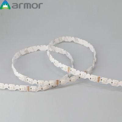 RGB Color 2835 Zigzag S Shape LED Strip for Signage