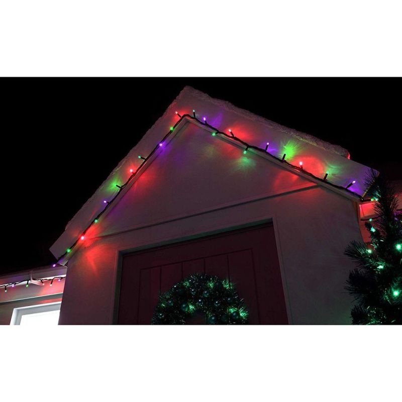 Connectable Weatherproof LED Christmas Light String for Outdoor Decoration