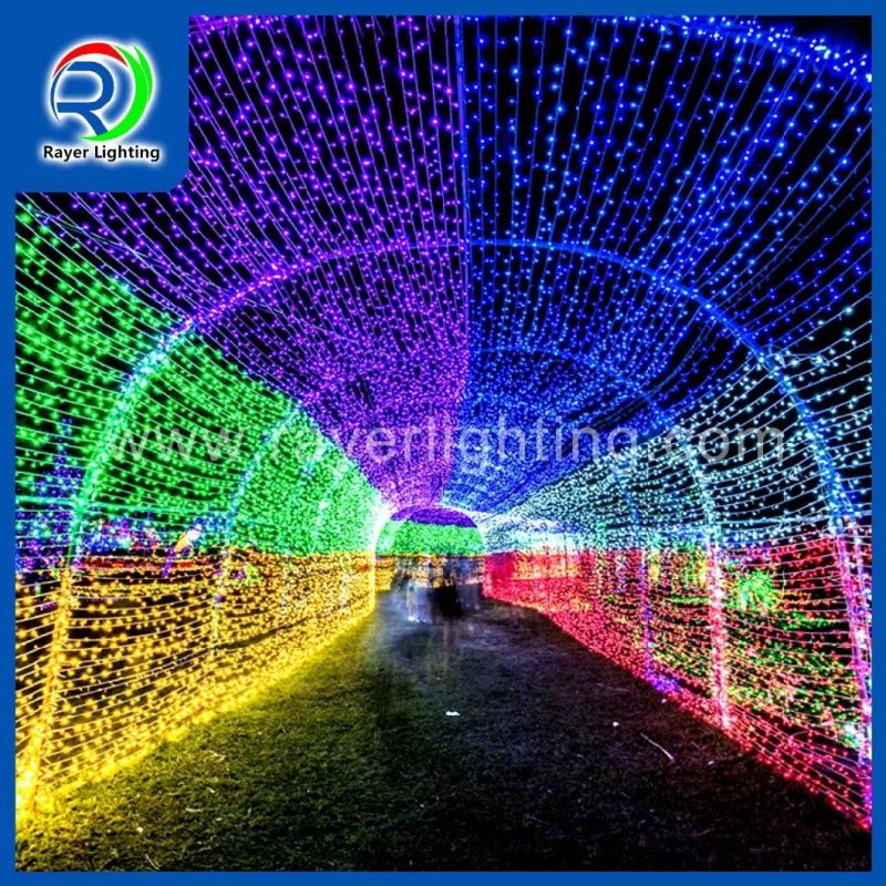 Outdoor Festival Home Garden Christmas Decoration Christmas Colorful LED String Light