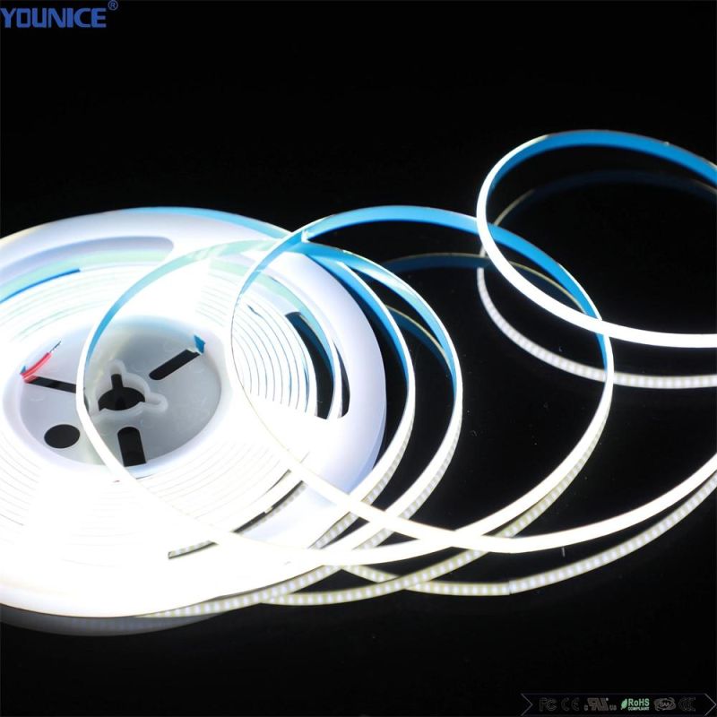 8mm Width Ra 90 DC24V 528LEDs/M 45.45mm Cut Unit LED COB Strip