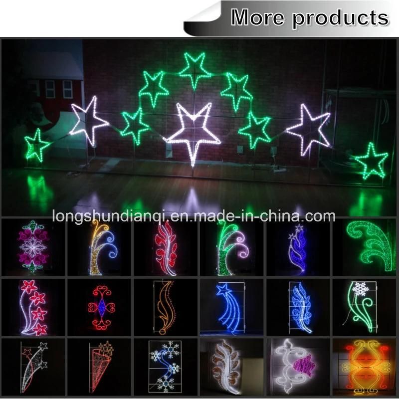 Outdoor LED 220V Waterproof Motif Street Fairy Lighting for Christmas