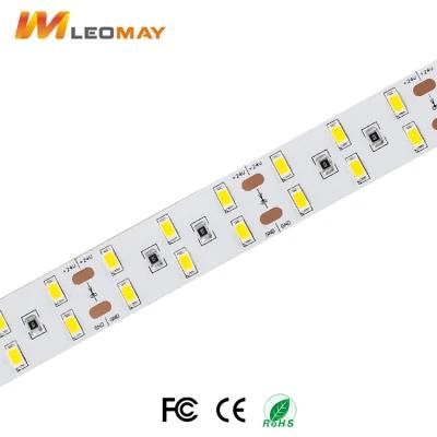 2 Years Warranty SMD5730 120LED/m 24V Double Row Flexible LED Strip Light