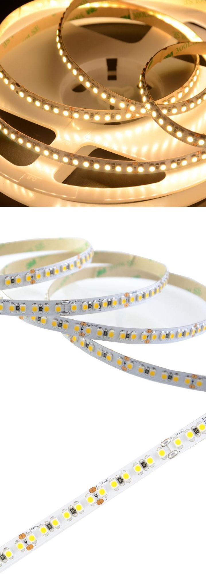 Hotel lighting Warm white CRI 80 14W/M SMD3528 LED Strip