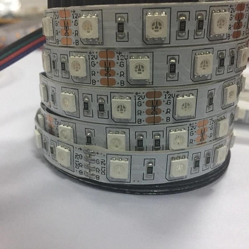 12V 60LEDs SMD 5050 RGB LED Flexible Light Strip