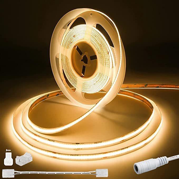 High Density Flexible SMD LED Strip CRI >85 LED Tape COB LED Strip Light