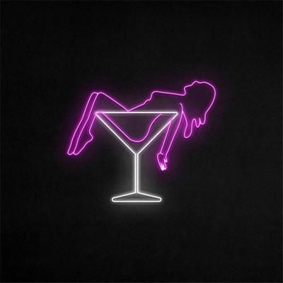 No MOQ Drop Shipping Super Bright Customized Bar Glass LED Neon Sign