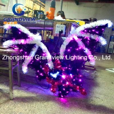 3D LED Bat Design Halloween Decoration Light