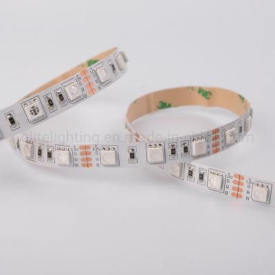 CE/RoHS LED Light Strip SMD5050 RGB 60LED 14.4W outdoor LED Strip