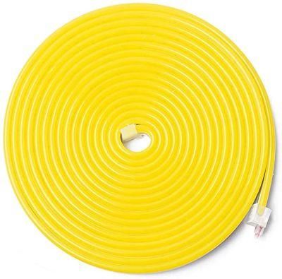 Outdoor Waterproof 12V RGB LED Flexible LED Strip Light Yellow Neon Rope Light