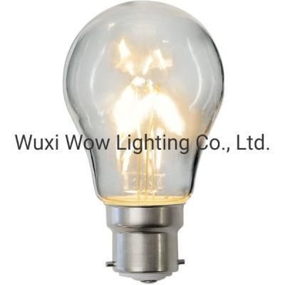 LED Lamp B22 A55 Outdoor Lighting PC Cover Filament