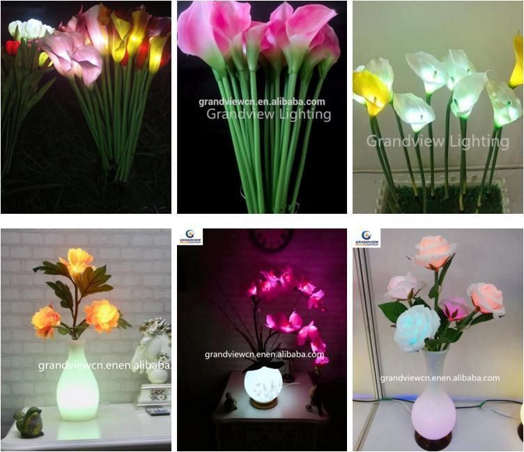 24V Modern Design Outdoor Waterproof LED Calla Light for Holiday Decoration