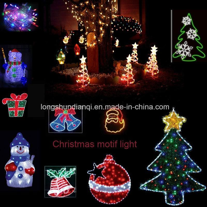 Wholesale Waterproof LED Lighted 3D Christmas Snowman Light for Outdoor