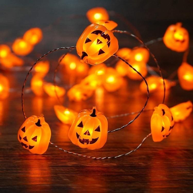 Halloween String Lights, LED Pumpkin Lights