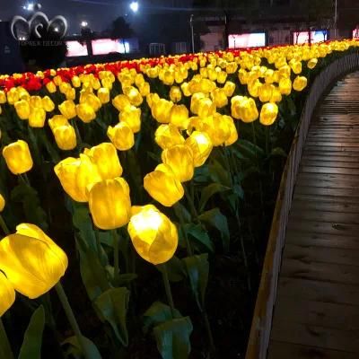 Toprex PU Material Artificial Tulip Flower