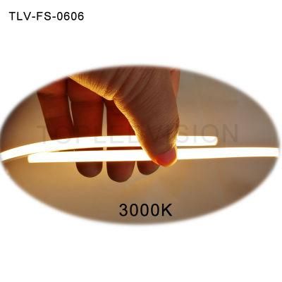 Slim Light Neon LED Strip 06*06mm 24V Dimmable