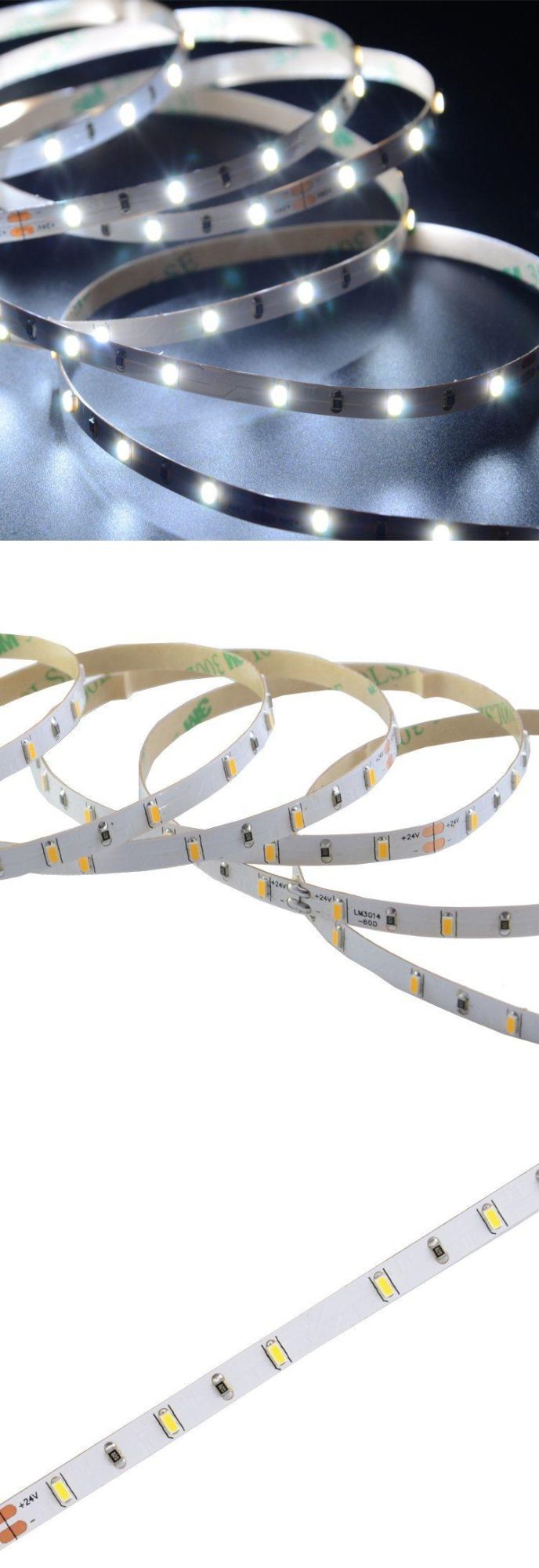 LED Flexible 5mm wide LED strip SMD3014 60LEDs/m LED Strip Light