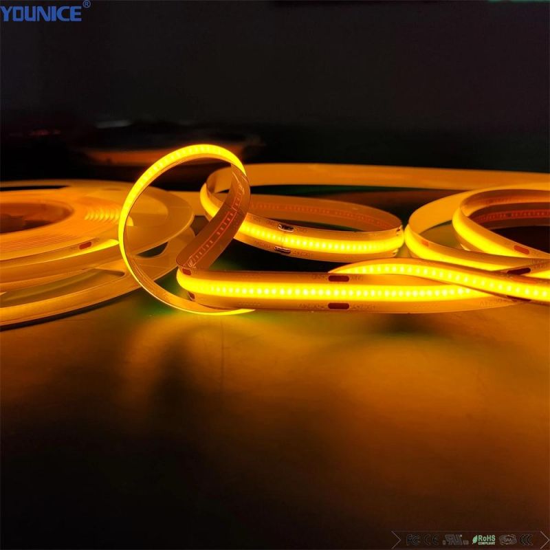 10mm Width DC12V LED Flexible COB Strip for Project