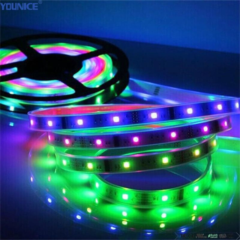 SMD5050 Rgbww DC24V 60LEDs/M LED Flexible Tape Lighting LED Strip