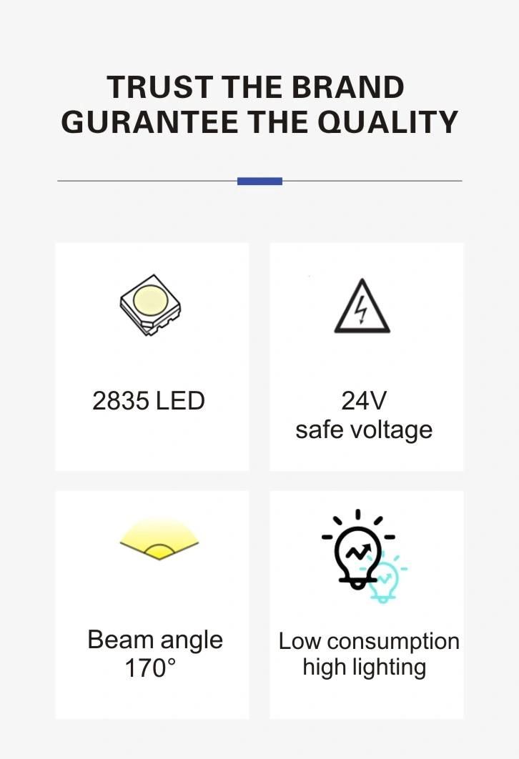 Backlight Light Box LED Strip Light Bar SMD2835 3030 LED Lattice Diffuse LED Light Strip 12V 24V