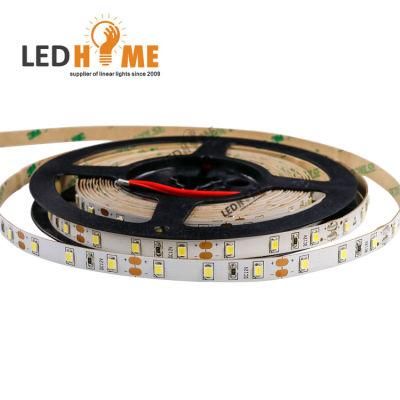 Ce Certificate 60LEDs DC12V 6W/M 6000K SMD2835 Flexible LED Strip for Dots Free LED Linear Lighting