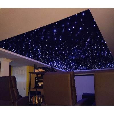 Polyester Fiber Optic Star Ceiling Panel