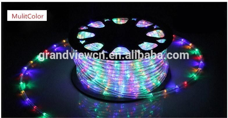 220V Multi Round 2 Wires 13mm LED Outdoor Decoration Stripe Light