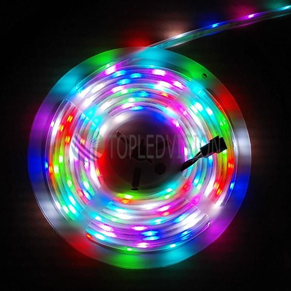 RGB Multi-Color 60LEDs/M SMD5050 Digital LED Strip Light with IC Built-in