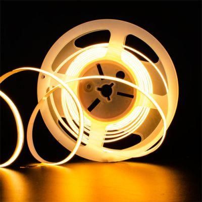 New Flexible Lights 528LEDs/M 5m DC24V 3000K 10watt/M Ra90 No Spot Dotless Linear Light COB LED Strip