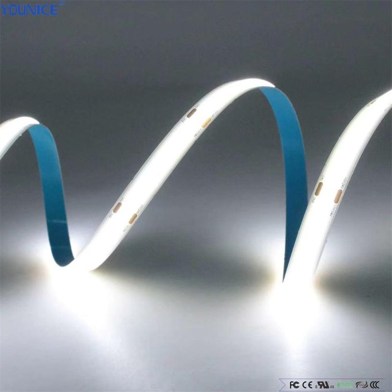 8mm Width Ra 90 DC12V 528LEDs/M 45.45mm Cut Unit LED COB Strip