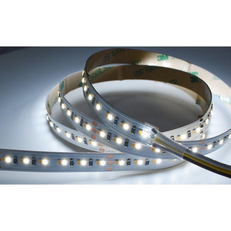 SMD2835 DC24V Dual White Waterproof CCT Adjustable LED Strips