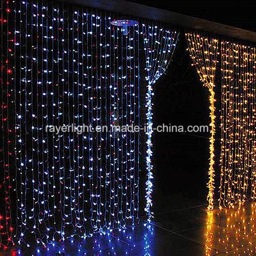 LED Christmas Waterfall Decorative Lights for Outdoor Lighting Project