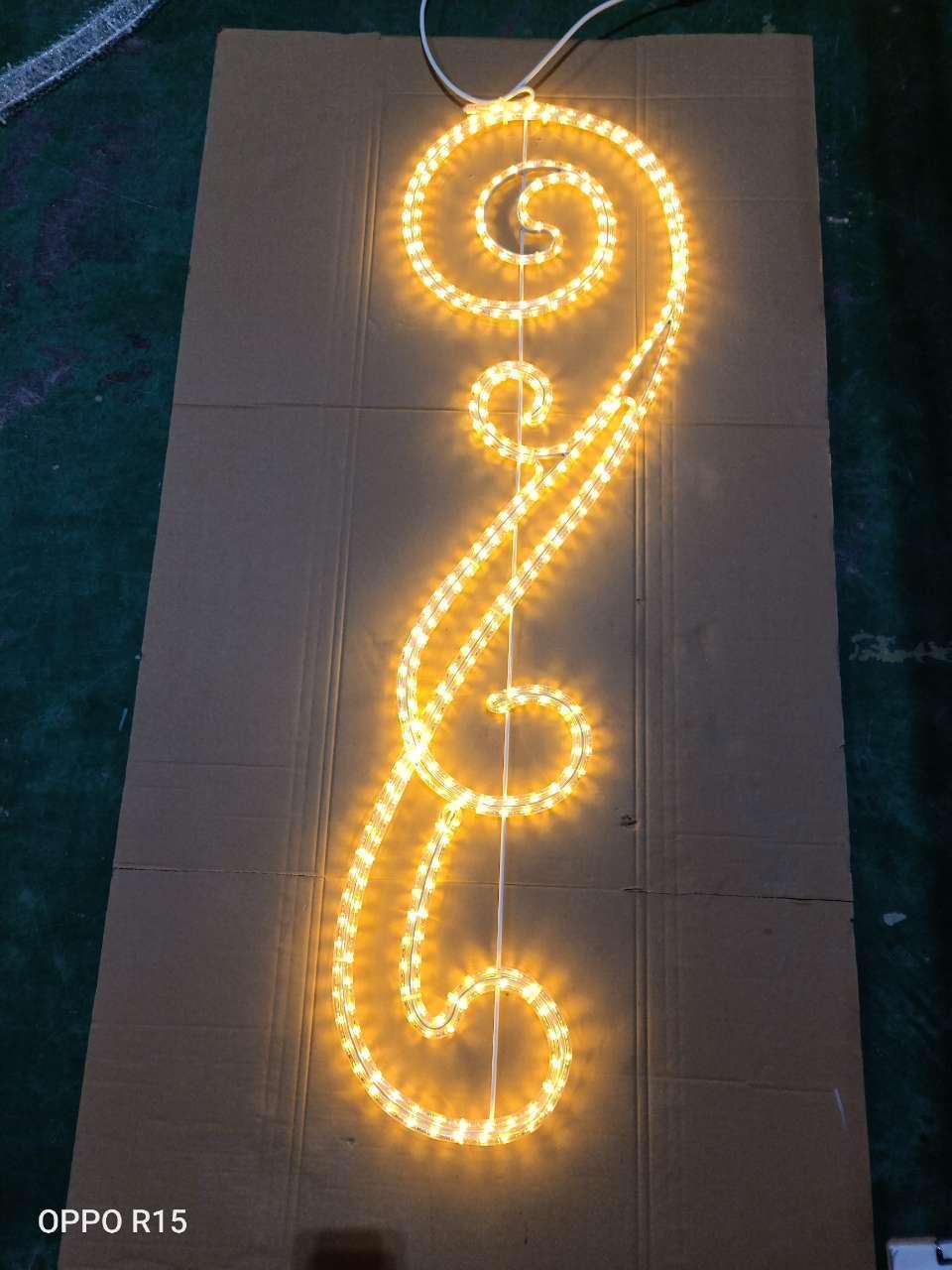 LED Waterproof IP65 Flexible LED Cristmas /Festival Light Garden/Home Decoration LED Rope Light