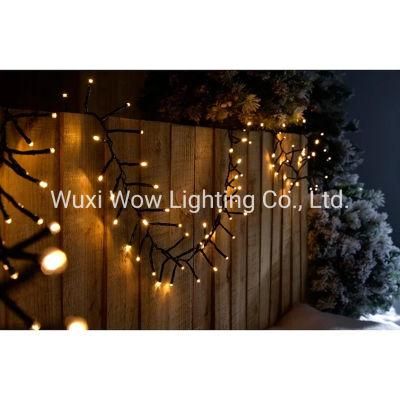 Multi Function LED Low Voltage Connectable Cluster Light String Christmas Lights