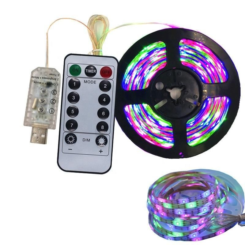 Party Smart LED Strip Lights Waterproof Dimmable Multicolor RGB 5050 LED Strip 5m 10m 20mrgb LED Strip Light