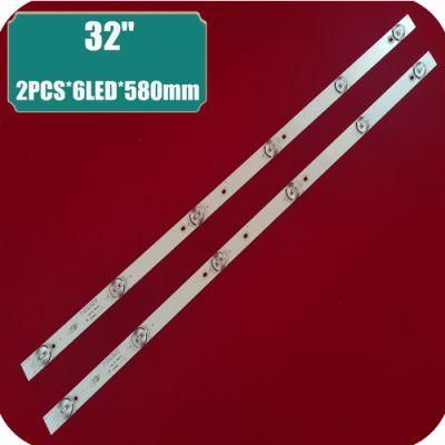 Original 32inch TV LED Backlight Kit Strip Light Ms-L1343 L2202 L1074 V2 Jl. D32061330-081as-M