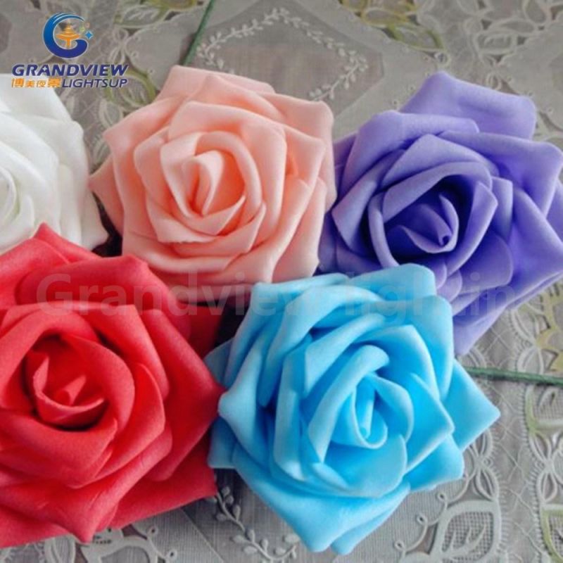 Proposal Wedding Decorative Artificial LED Rose Flower Light