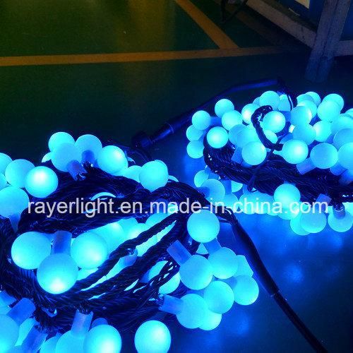 LED External Xmas Light Decoration LED Color Changing Light LED Ball String Lights