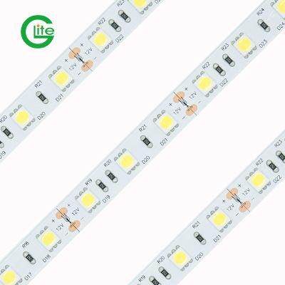 24V Flexible High CRI Warm White 5050 High Efficiency DOT Free White Dimmable LED Strip Light