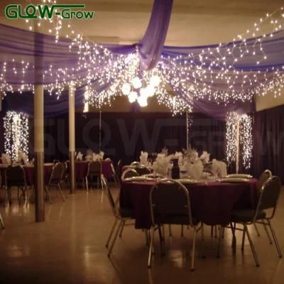 Waterproof 230V Window Curtain Icicle Fairy Twinkle Light for Wedding Decoration