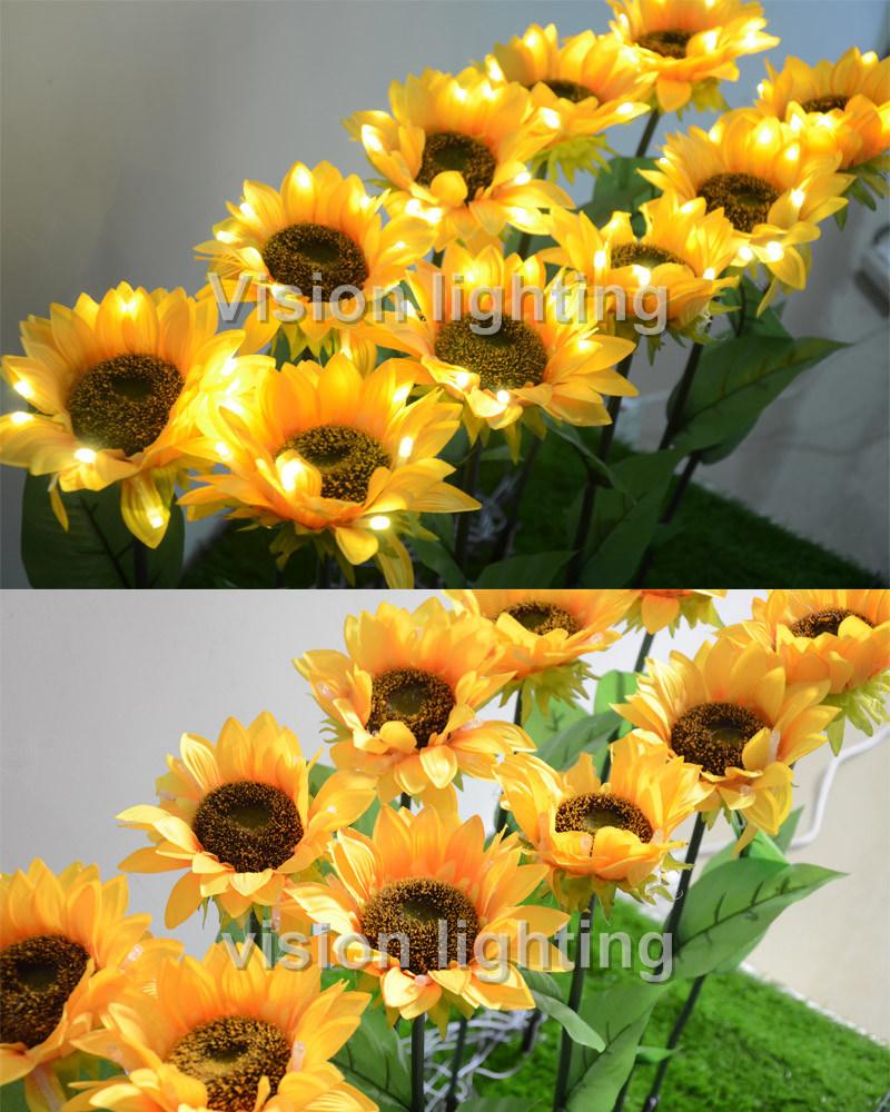 LED Sunflower Holiday/Christmas Decoration Lights