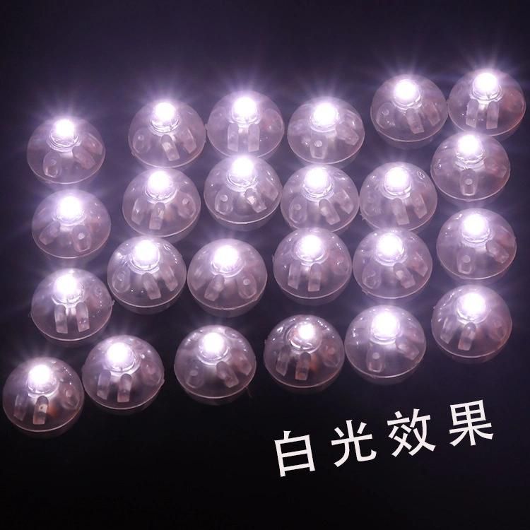 Small LED Balls Colorful Decoration Flash Balloon Lamp Light