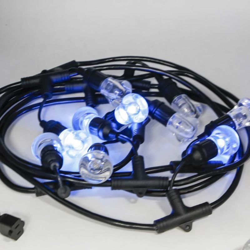 UL Water-Proof Outdoor Using LED String Lights Cord for Decoration