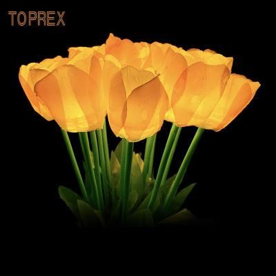 Holland Outdoor Christmas Wedding Decor 100% Good Material LED Tulip