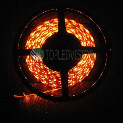 Amber High Bright 120LEDs/M 12V LED Strip Light with IEC/En62471