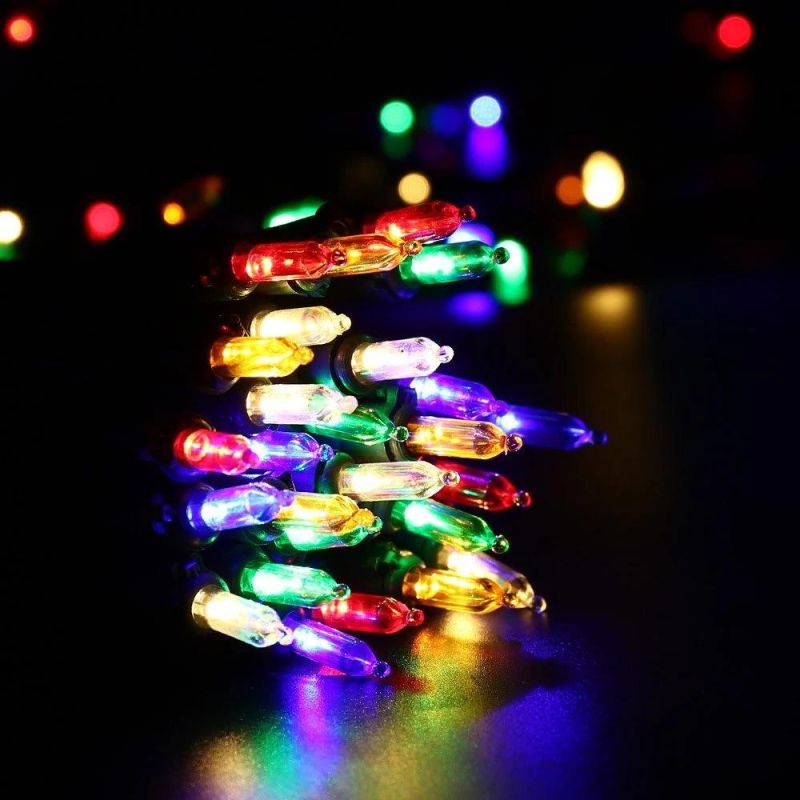 120V UL 100 LED Mini Christmas String Lights for Christmas Decoration