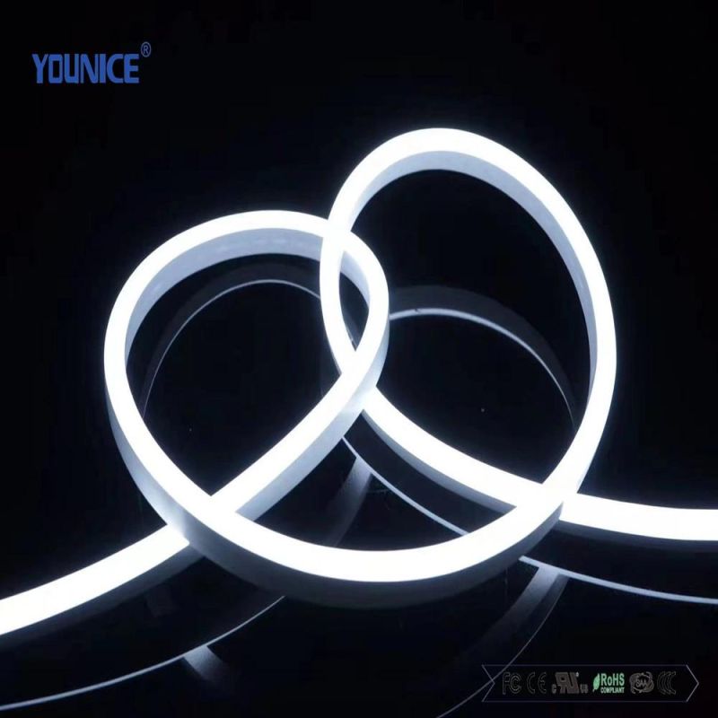 1 LED Cut Unit DC12V 4000K LED Flexible Silicone Tube LED Strip Neon for Sign