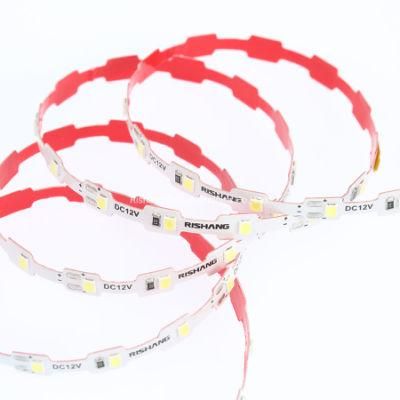 Flexible 12V 3000K 60LEDs/M SMD 2835 S Shape LED Strip