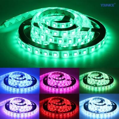 16.4FT SMD5050 RGB LED Strip Lights DIY Color Rope Light for Christmas Decor Project